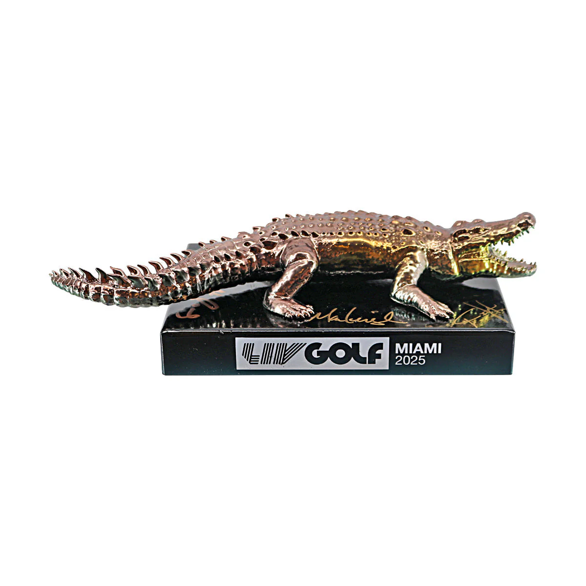 Team Ripper LIV Golf Miami 2025 Autographed L/E 8 of 60 Commemorative Tee Marker (CX Auth) - Image 5